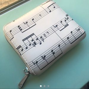 Charming Charlie’s Mini Music Note Wallet
